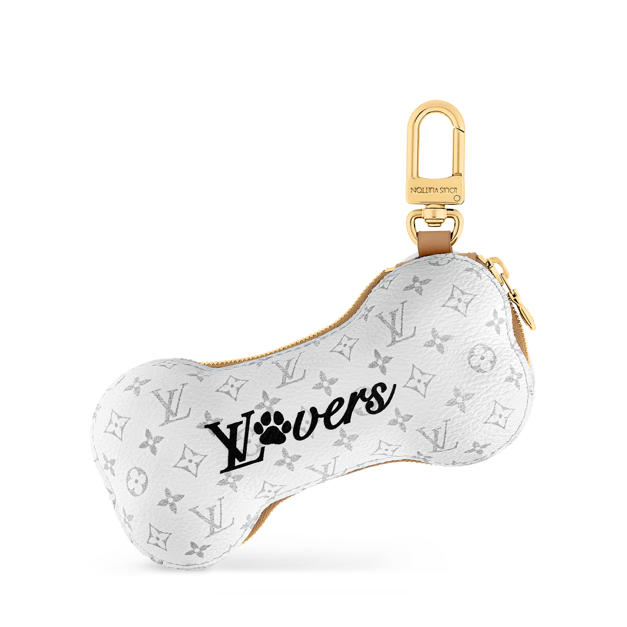 LV Bone Key Holder and Bag Charm . in Men