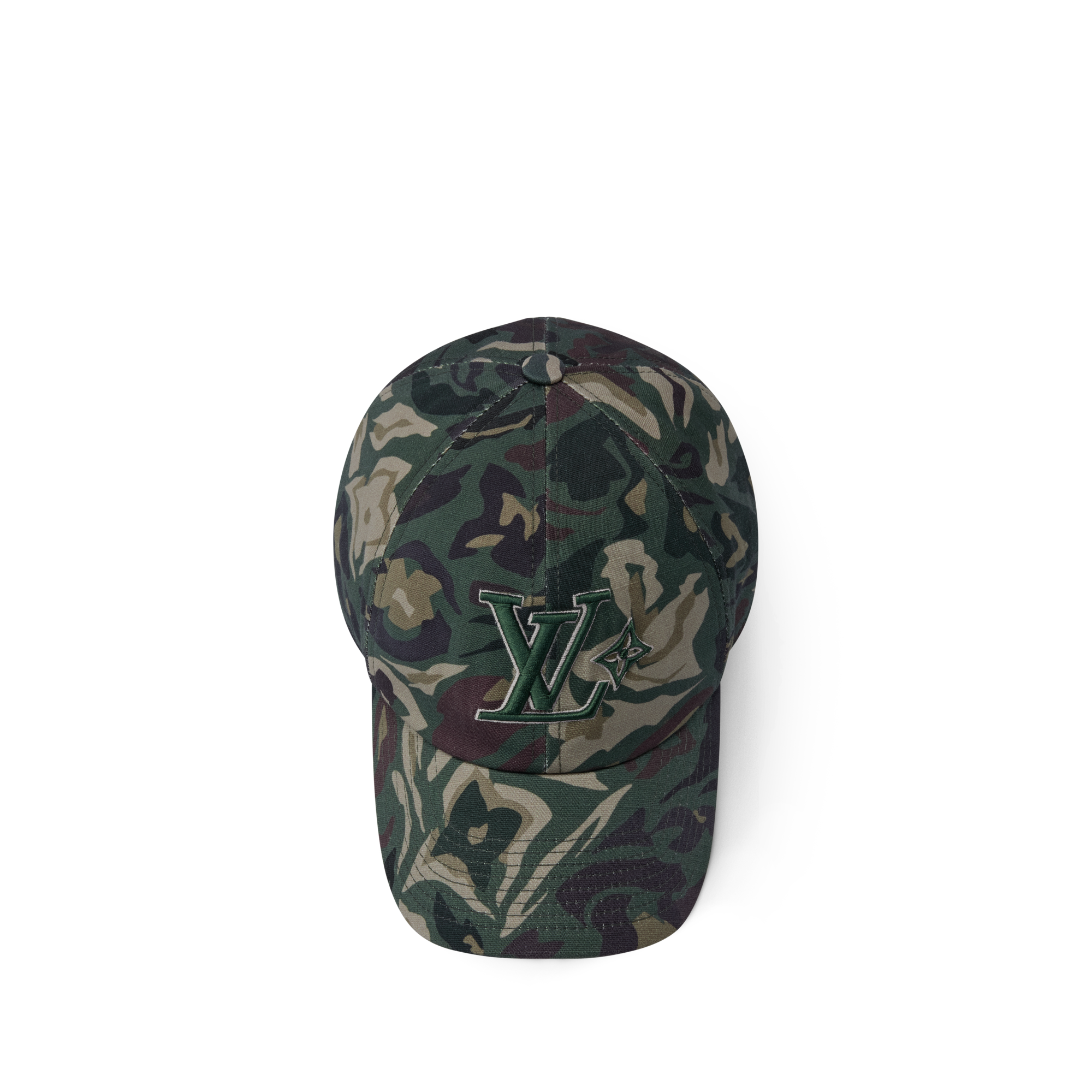 LV Camo Cap . in Men