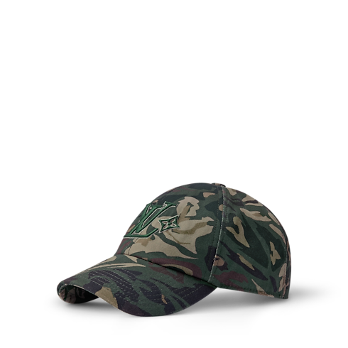 LV Camo Cap . in Men's Accessories Hats, Beanies and Gloves collections by Louis Vuitton (Product zoom)