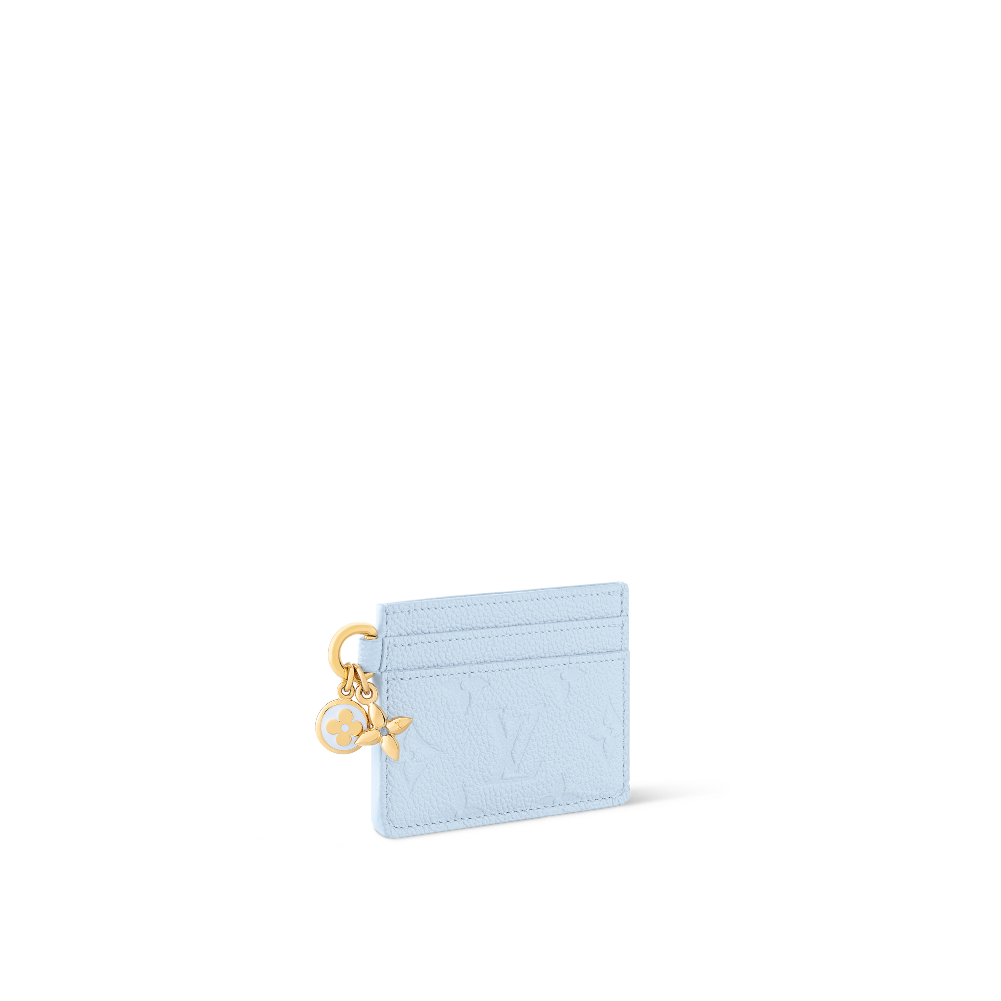 LV Charms Card Holder Monogram Empreinte Leather in Women