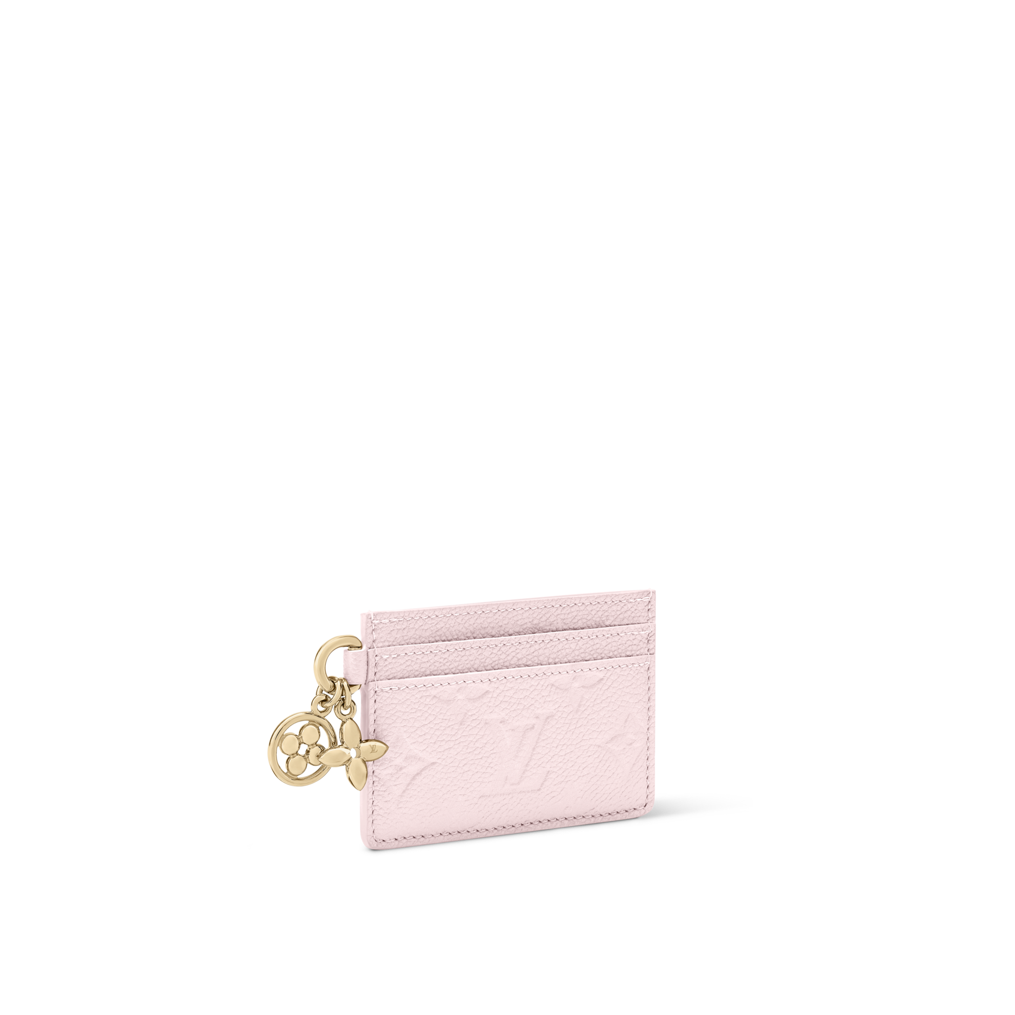 LV Charms Card Holder Monogram Empreinte Leather in Women