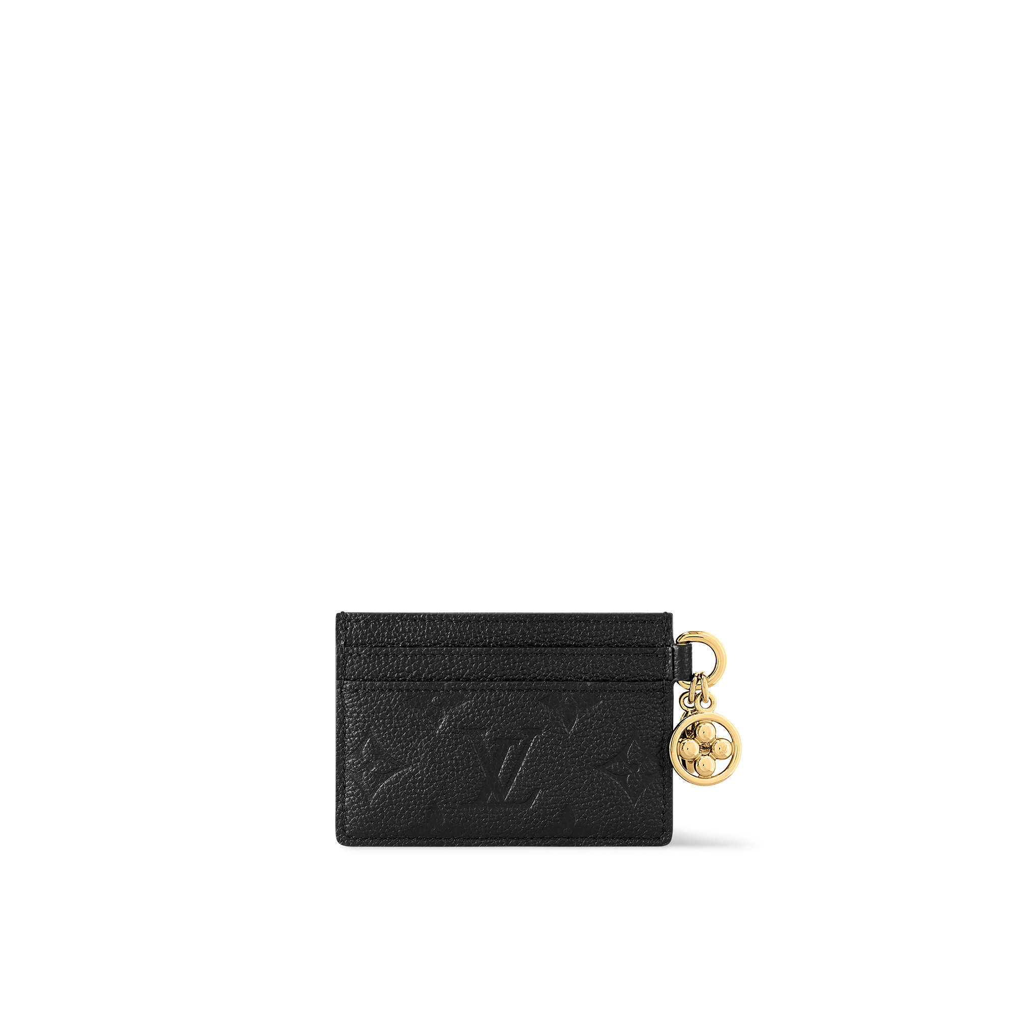 LV Charms Card Holder Monogram Empreinte Leather in Women