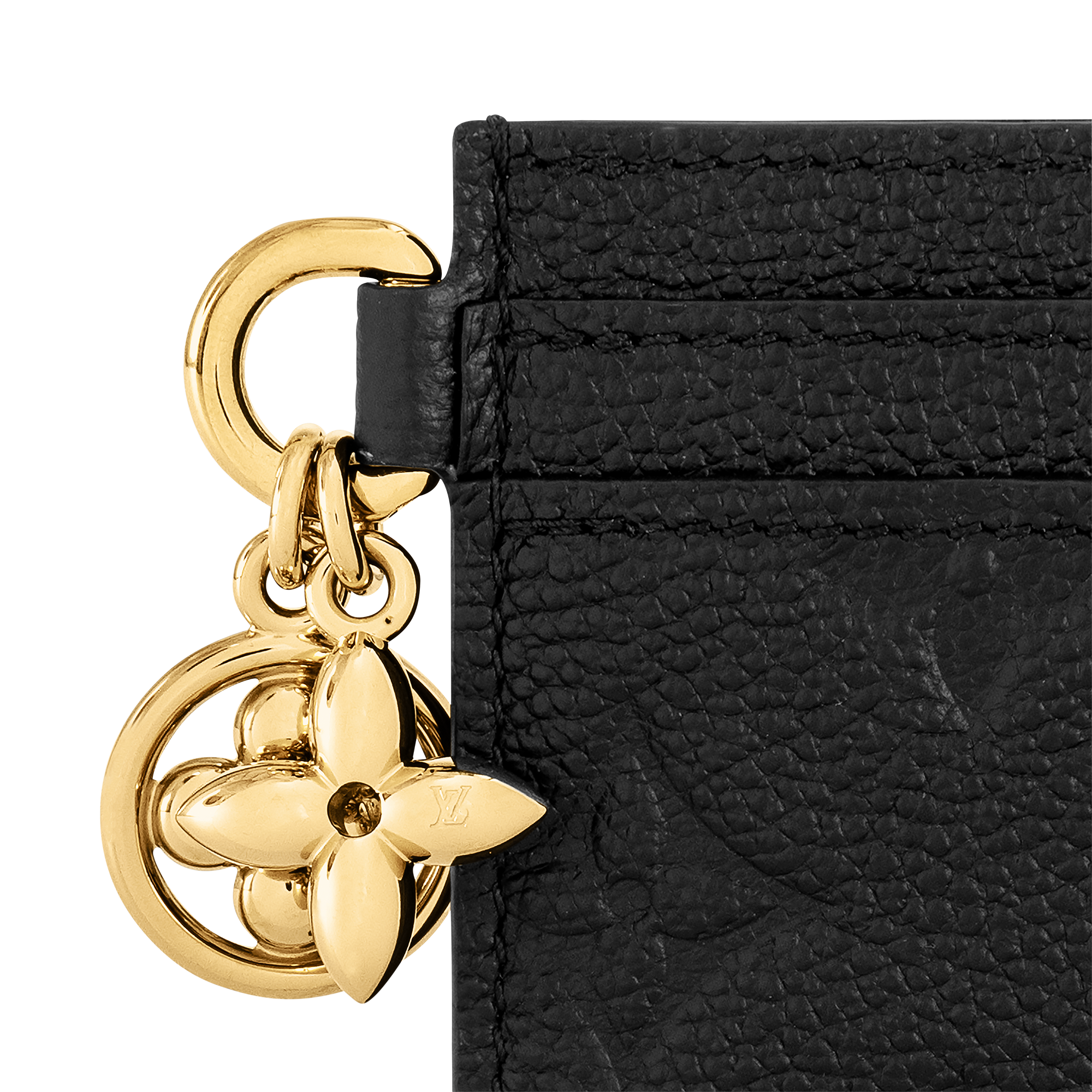 LV Charms Card Holder Monogram Empreinte Leather in Women