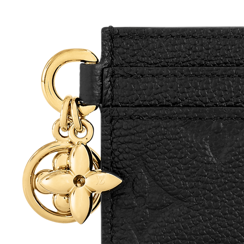 LV Charms Card Holder Monogram Empreinte Leather in Women's Wallets and Small Leather Goods Women's Card Holders collections by Louis Vuitton (Product zoom)