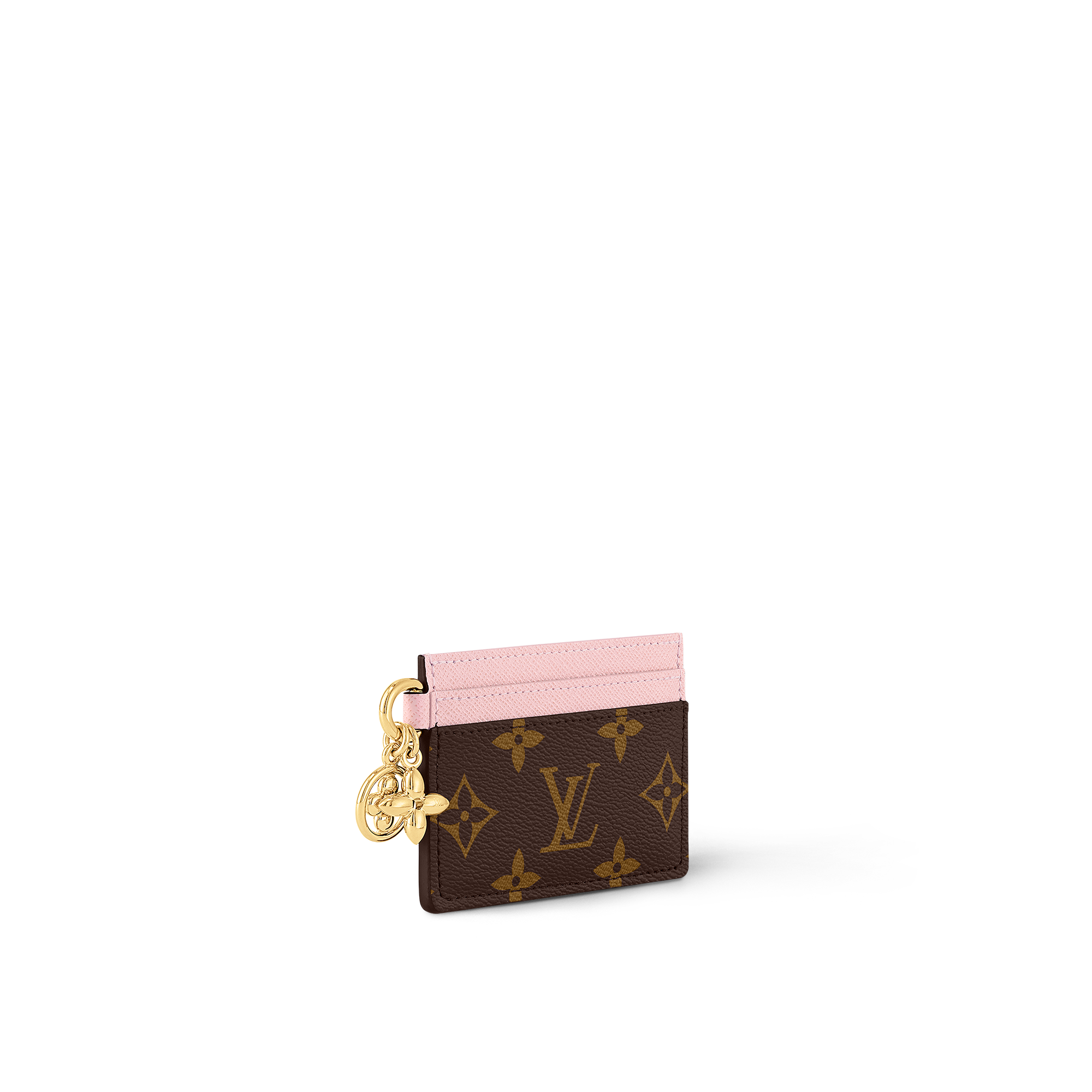 LV Charms Card Holder Monogram in Women