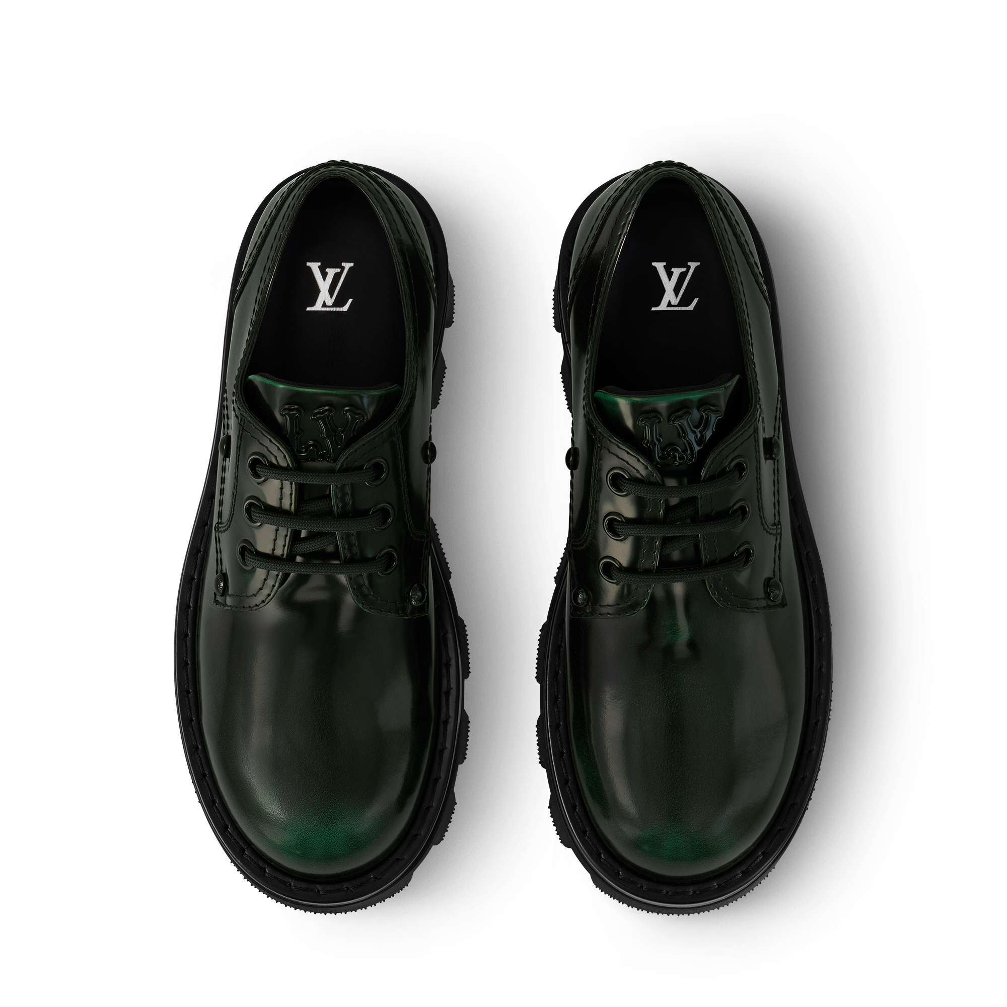 LV Checker Derby  in Men