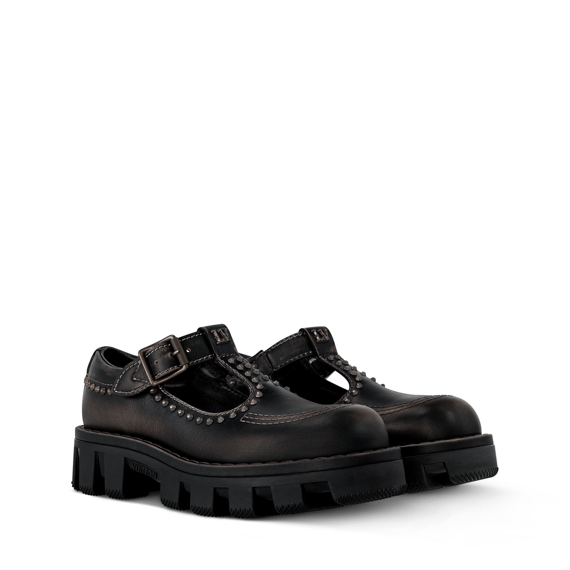 LV Checker Mary Jane  in Men
