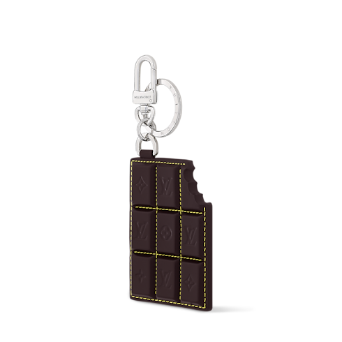 LV Chocolate Bar Key Holder and Bag Charm . in Men's Accessories Key Holders and Bag Charms collections by Louis Vuitton (Product zoom)