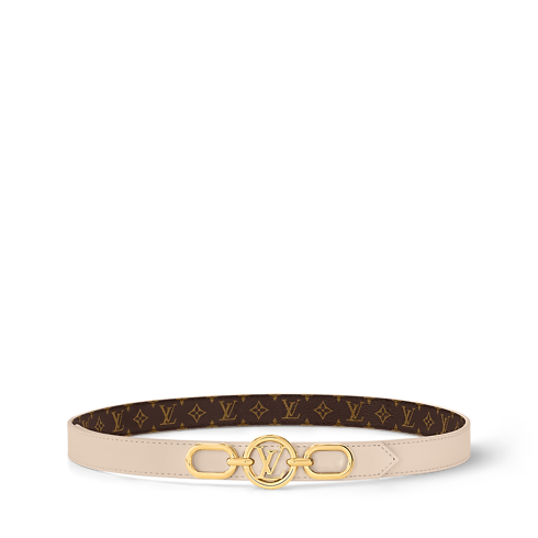 LV Circle Prime 20mm Reversible Belt Monogram in Women's Accessories Women's Belts collections by Louis Vuitton (Product zoom)