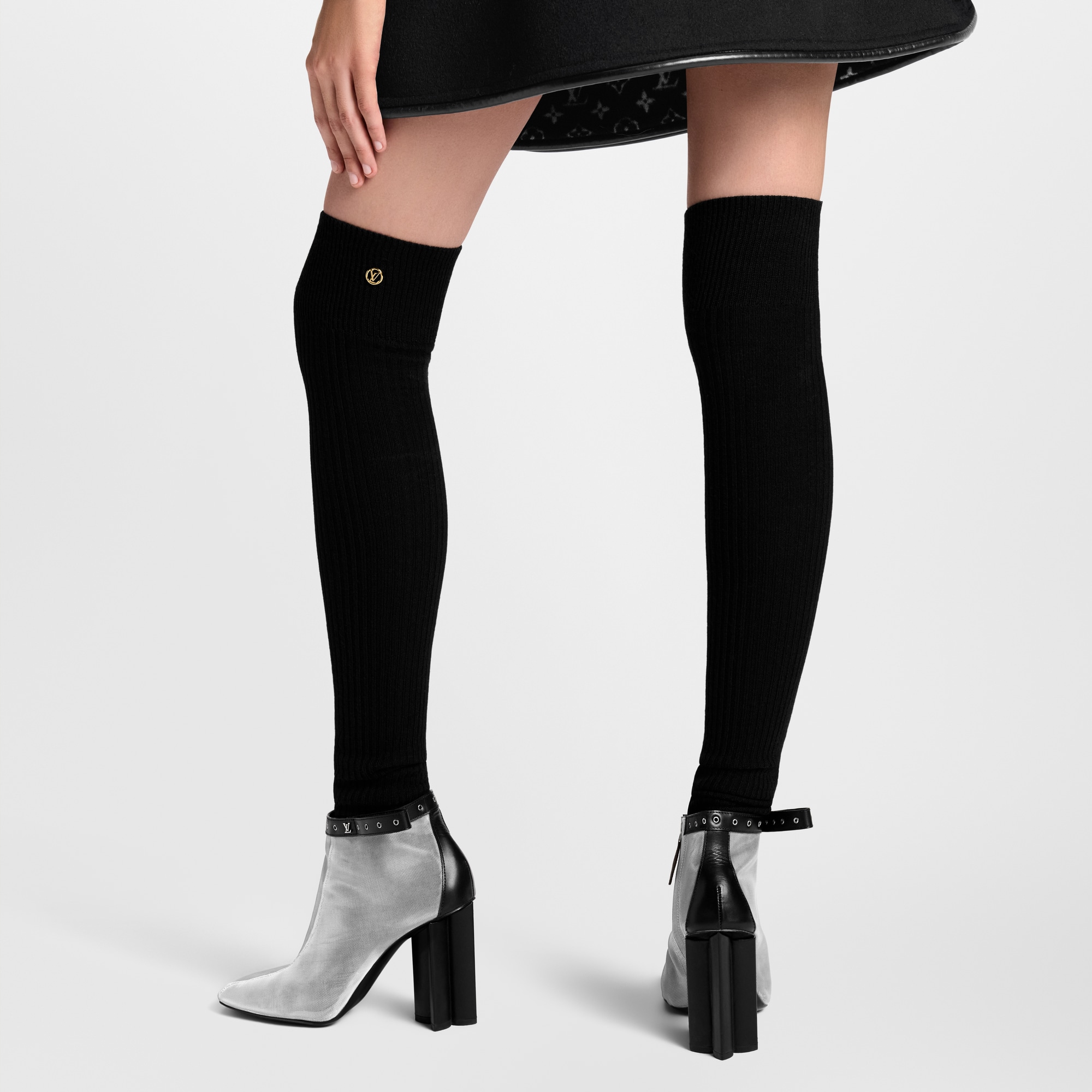 LV Circle Socks . in Women