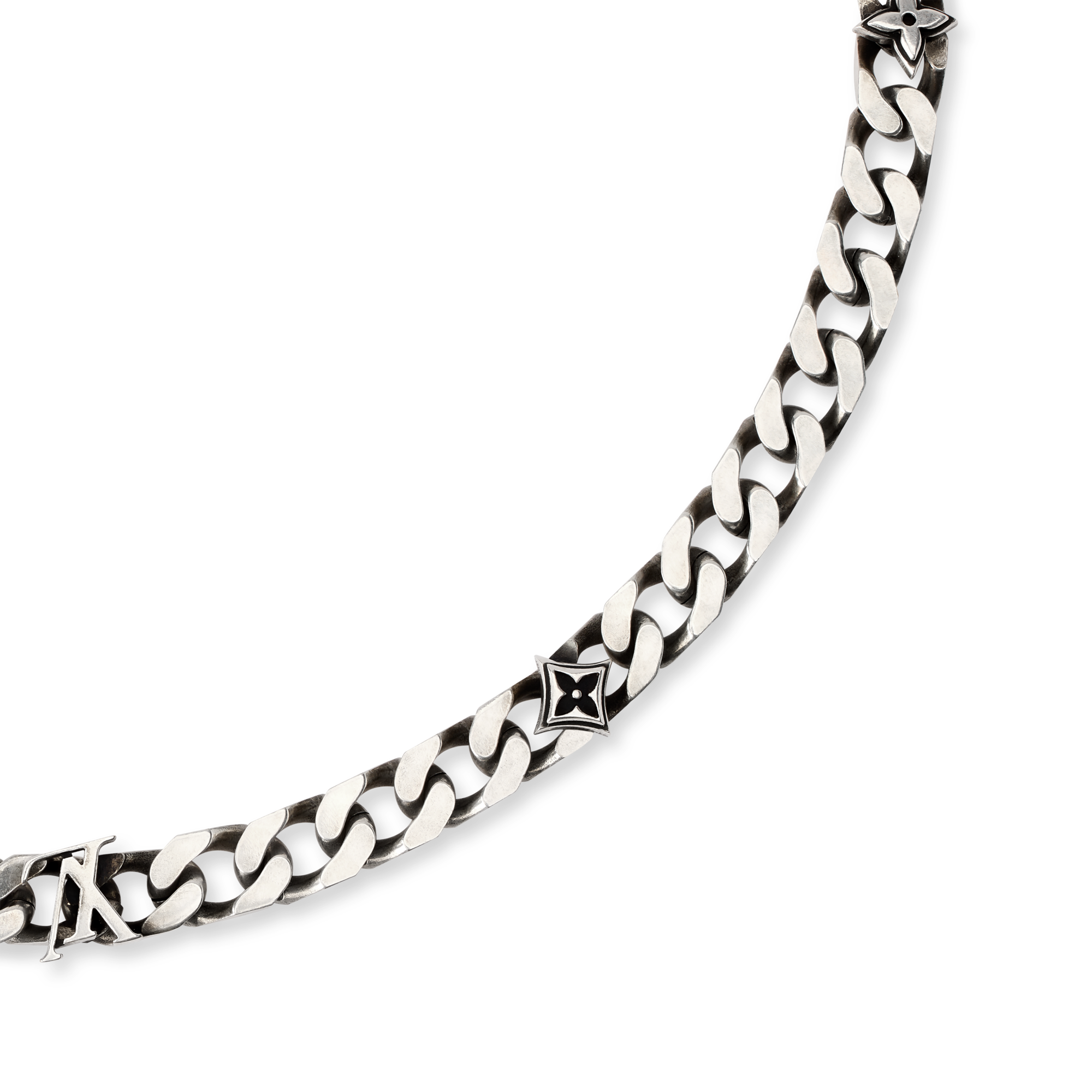 LV City Links Thin Necklace . in Men