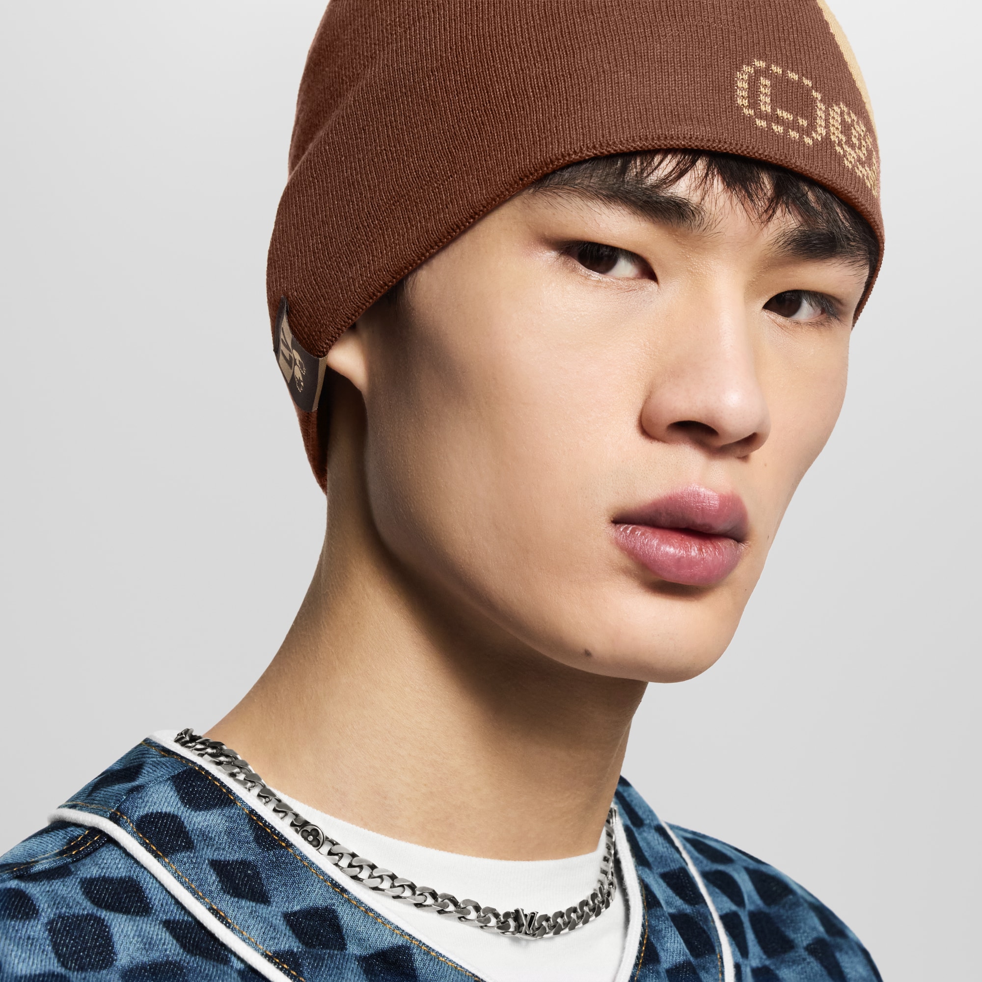 LV City Links Thin Necklace . in Men