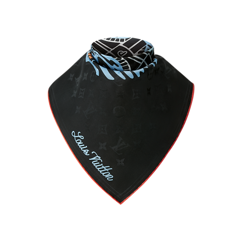 LV City Stamp Bandana . in Men's Accessories Silk and Bandanas collections by Louis Vuitton (Product zoom)