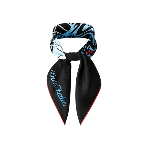 LV City Stamp Bandana . in Men's Accessories Silk and Bandanas collections by Louis Vuitton (Product zoom)