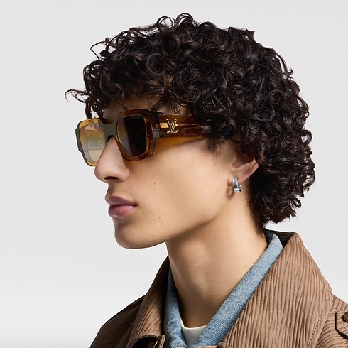 LV Clash Round Square Sunglasses . in Men's Accessories Sunglasses collections by Louis Vuitton (Product zoom)