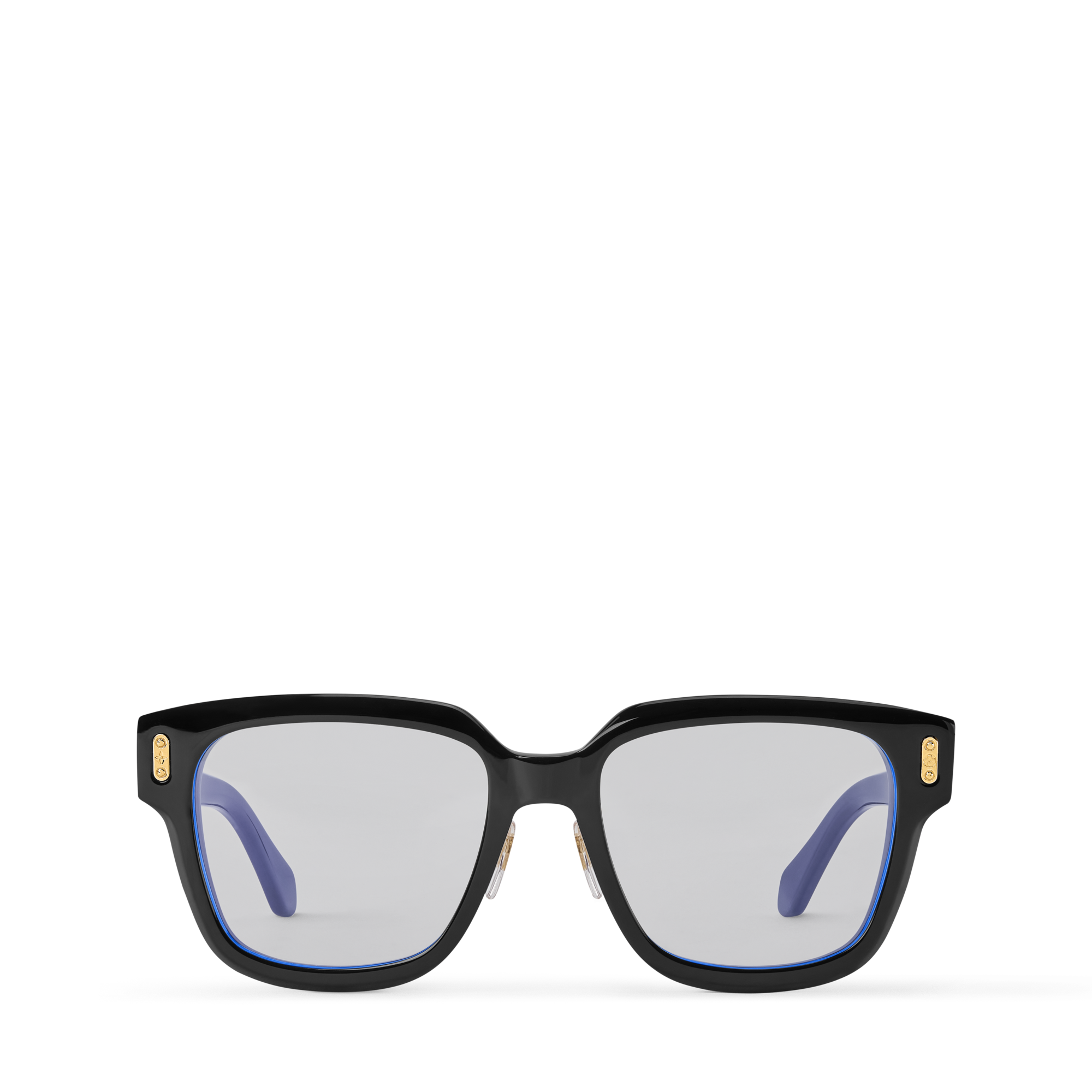 Louis Vuitton LV Confidence Square Eyewear Sunglasses Acetate Black LV Confidence Square Sunglasses S00 - Gifts for Him Z2063U  main image 2