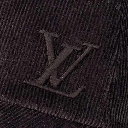 LV Corduroy Cap . in Men's Accessories Hats, Beanies and Gloves collections by Louis Vuitton (Product zoom)