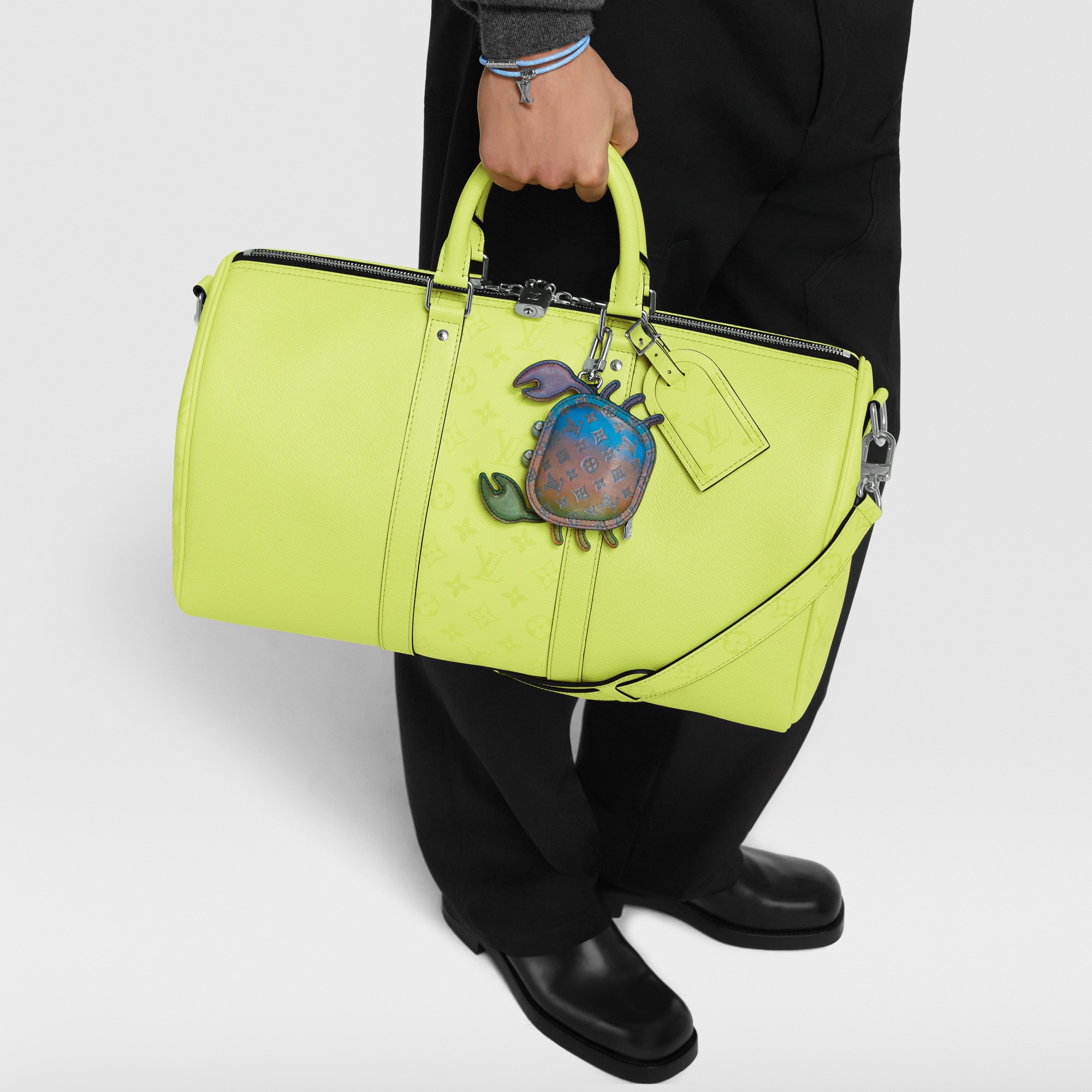 LV Crab Bag Charm . in Men