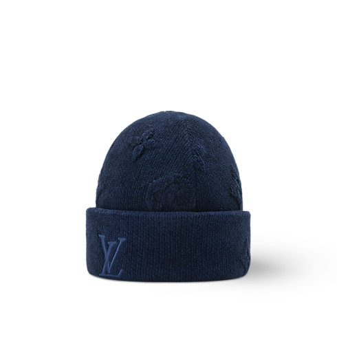 LV Crush Monogram Heritage Beanie . in Men's Accessories Hats, Beanies and Gloves collections by Louis Vuitton (Product zoom)