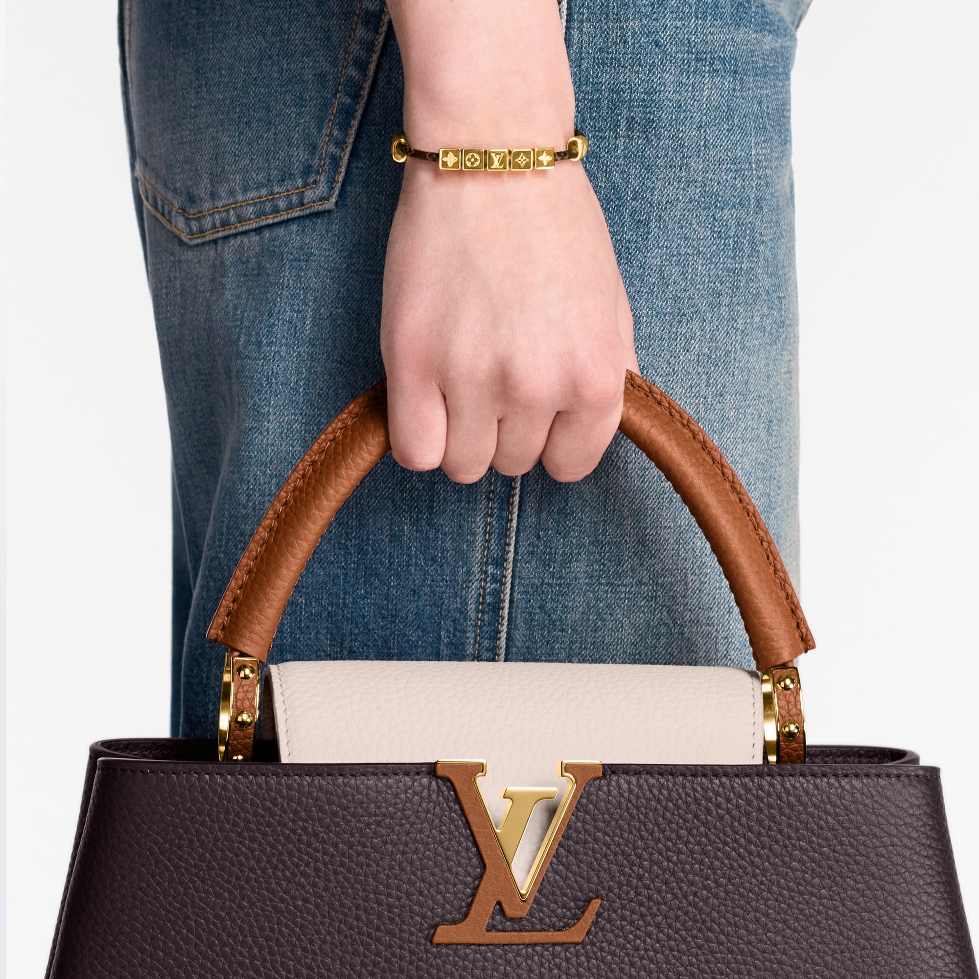 LV Cube Bracelet Other Leathers in Women