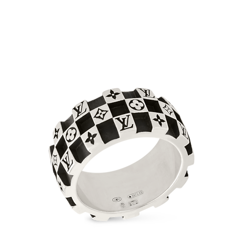 LV Damier Ring . in Men's Fashion Jewellery Rings collections by Louis Vuitton (Product zoom)