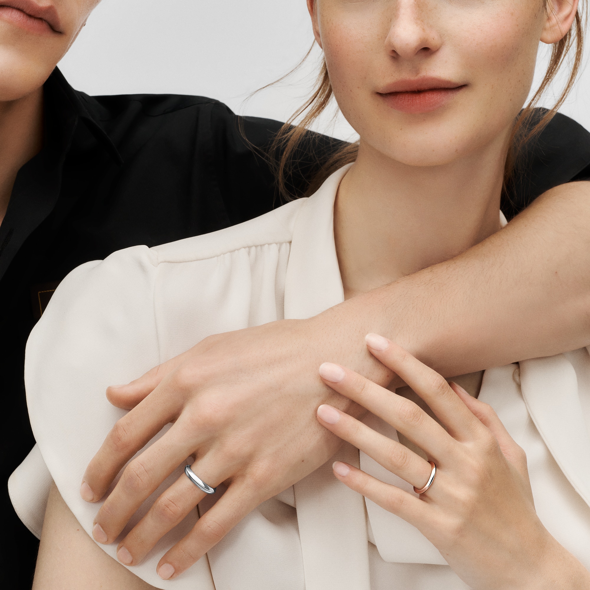 LV Diamonds 4mm Wedding Band, Platinum  in Jewellery