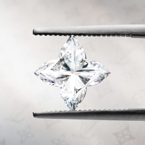 LV Diamonds Pavé Solitaire, Round Brilliant cut in Jewellery's Collections LV Diamonds collections by Louis Vuitton