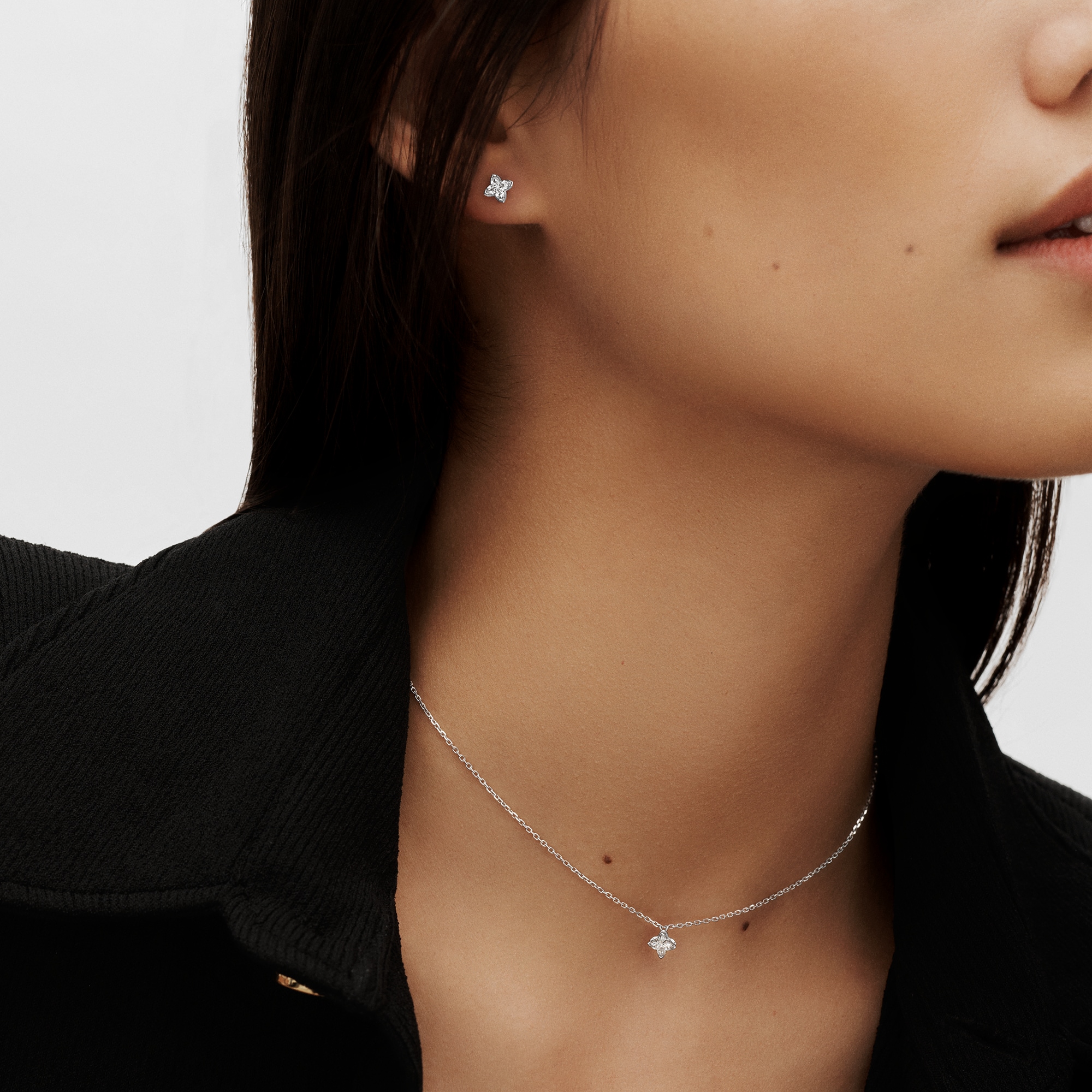 LV Diamonds Pendant, LV Monogram Star cut  in Jewellery