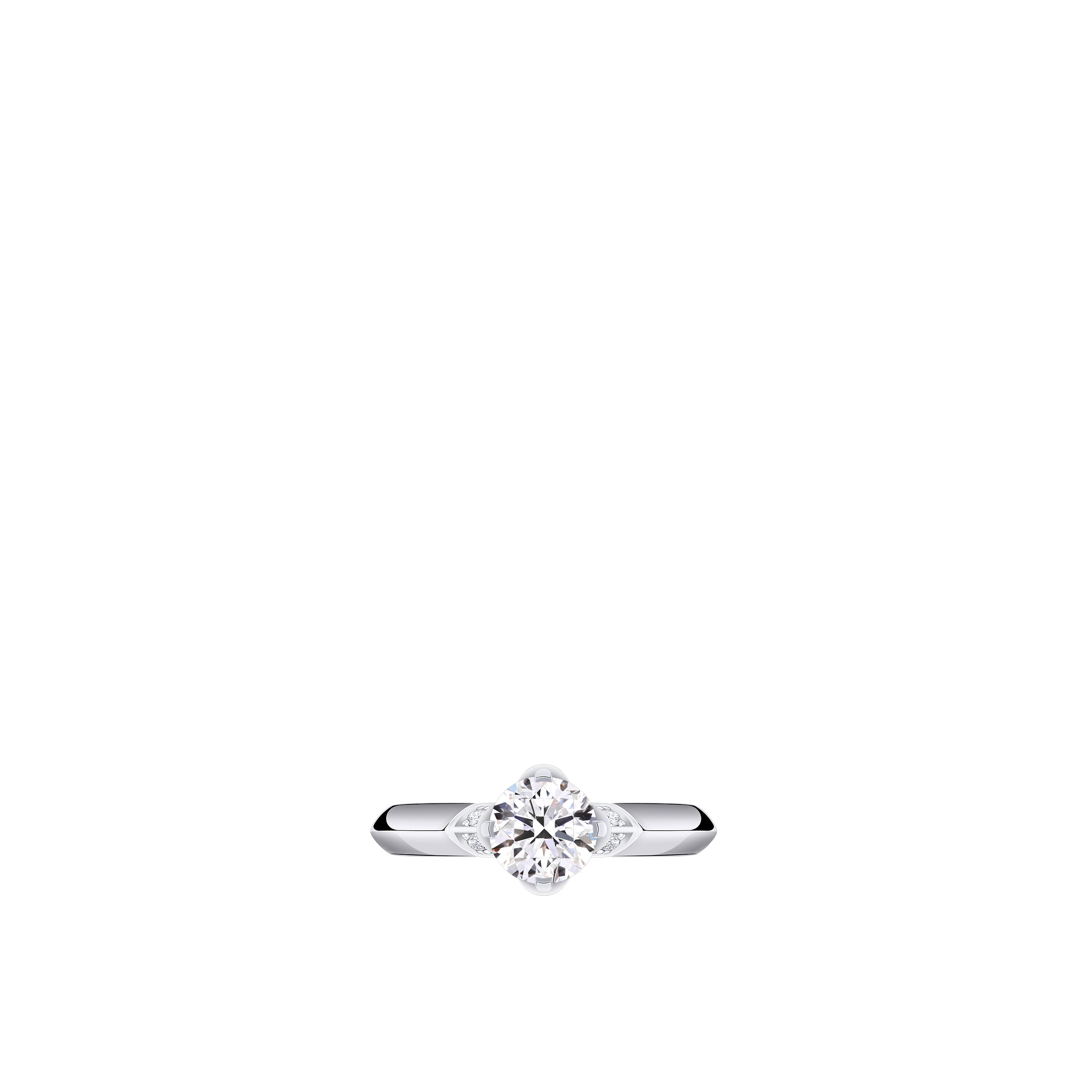 LV Diamonds Solitaire, Round Brilliant cut  in Jewellery