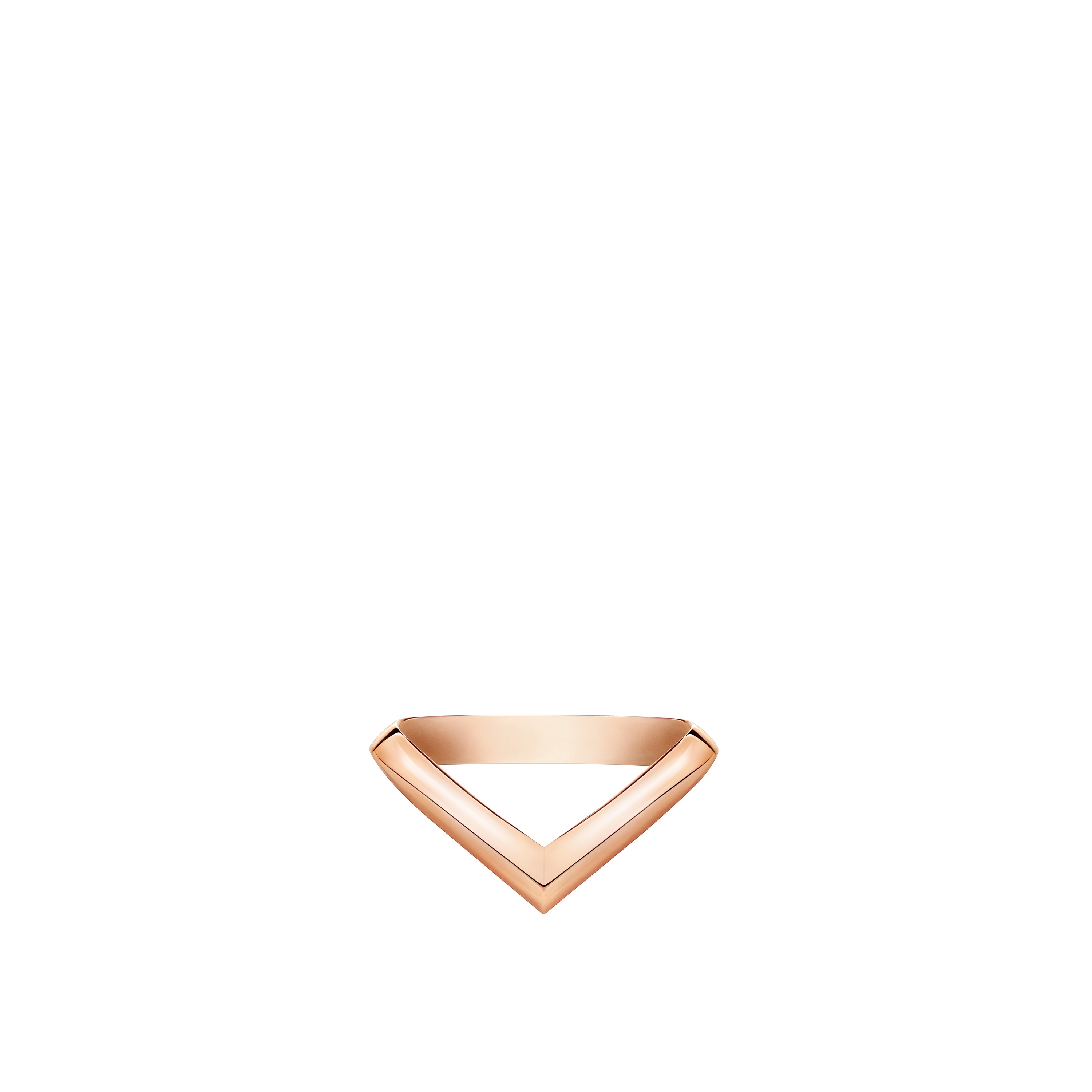 LV Diamonds V Ring, Pink Gold  in Jewellery
