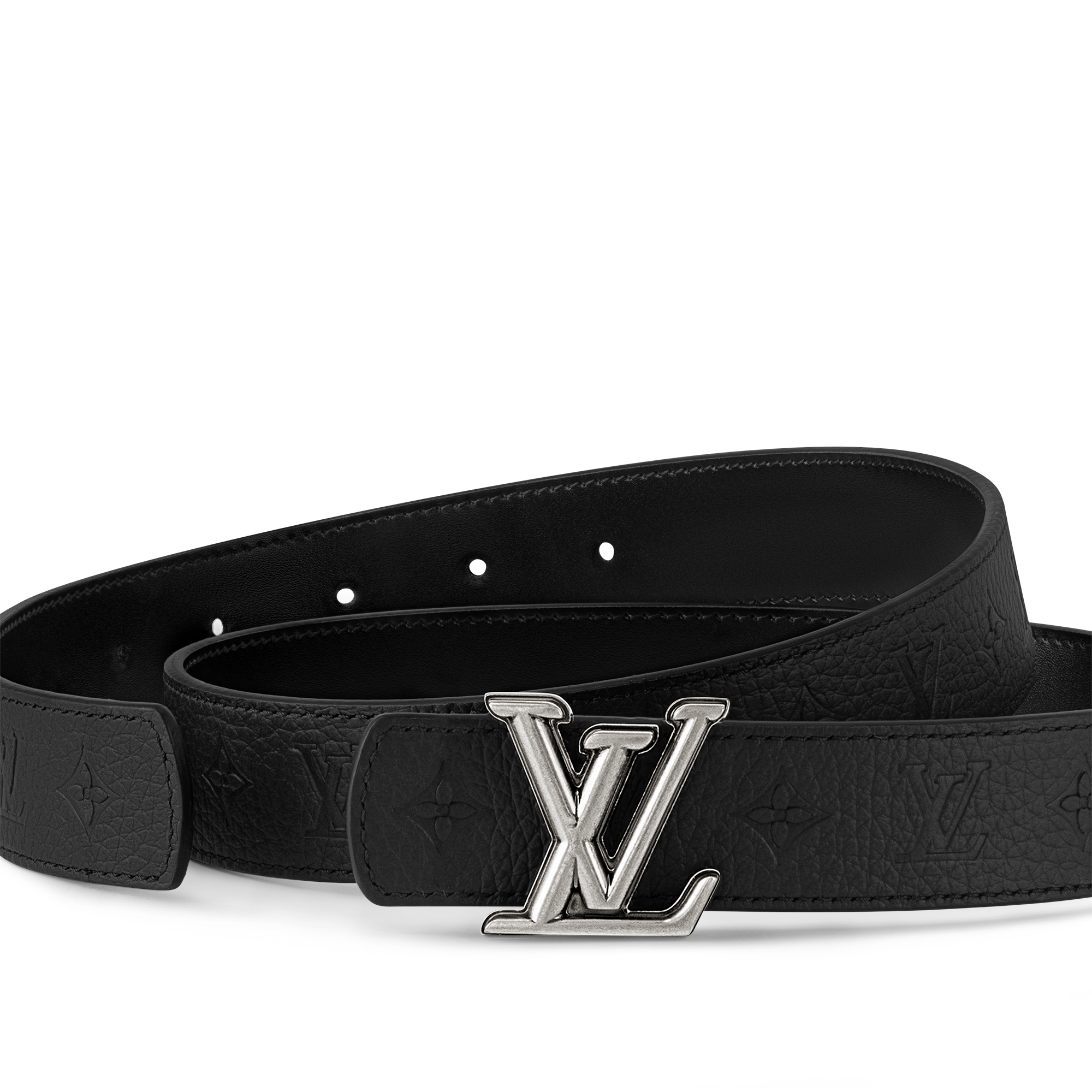 LV Dimension 30mm Reversible Belt Taurillon in Men