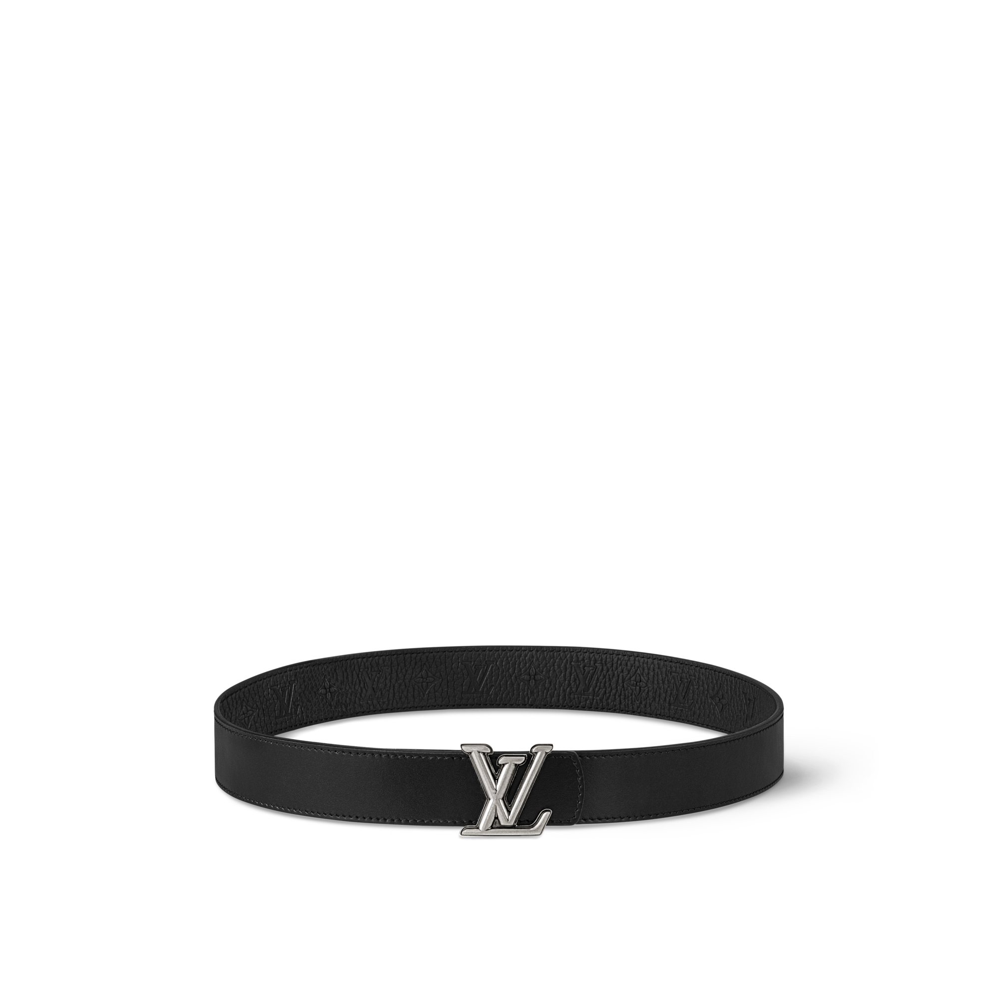 LV Dimension 30mm Reversible Belt Taurillon in Men