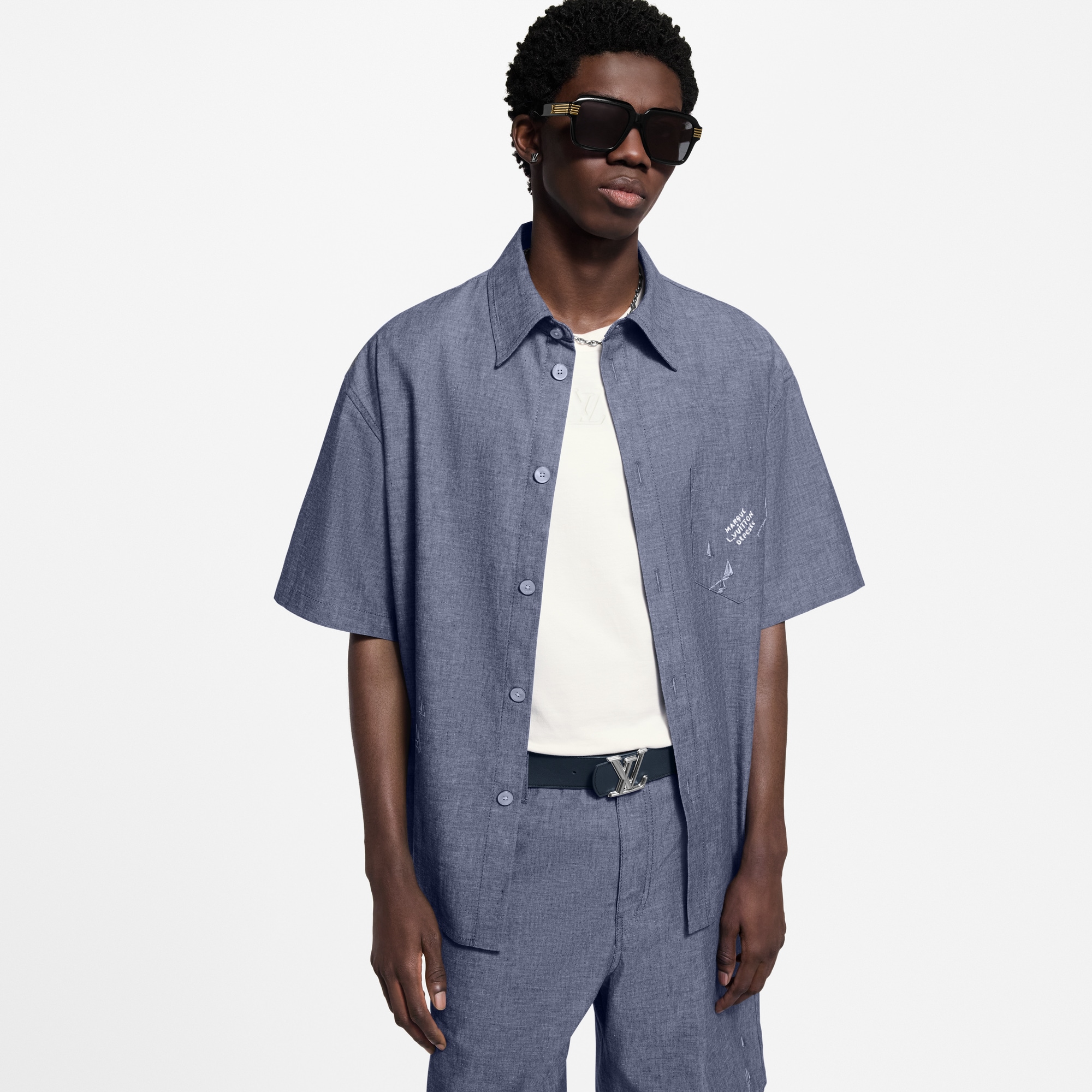 LV Dimension 40mm Reversible Belt  in Men