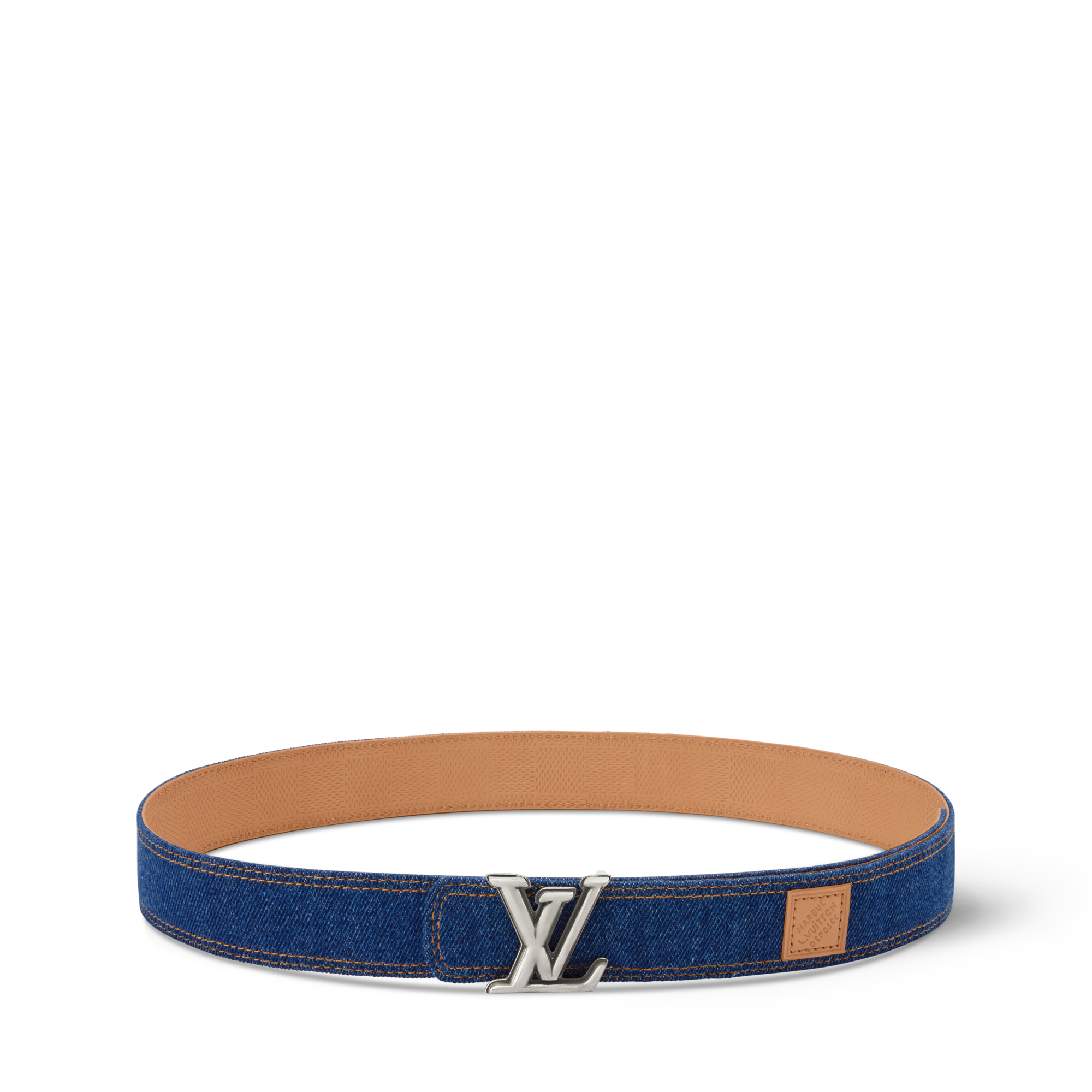 louis vuitton denim belt
