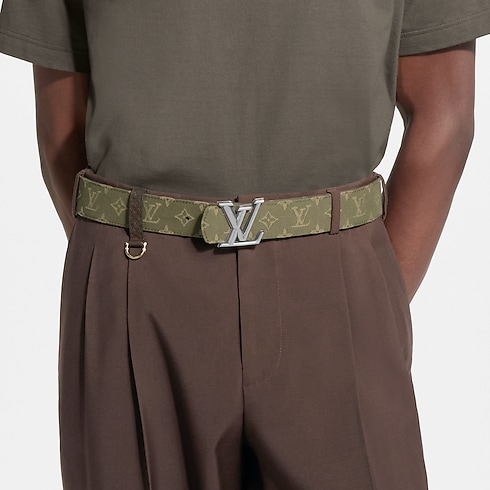 LV Dimension Monogram Surplus Cotton 40mm Reversible Belt G77 in Men's Accessories Men's Belts collections by Louis Vuitton (Product zoom)