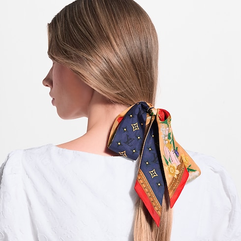 LV En Fleurs BB Bandeau . in Women's Accessories Silk Squares and Bandeaus collections by Louis Vuitton (Product zoom)