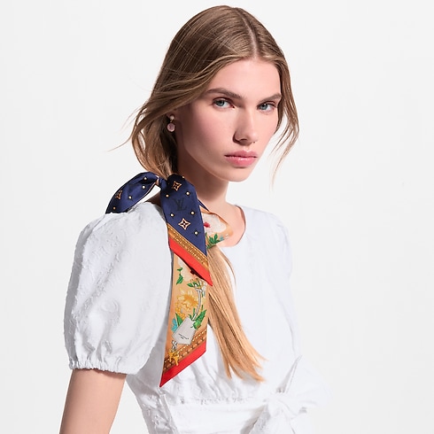 LV En Fleurs BB Bandeau . in Women's Accessories Silk Squares and Bandeaus collections by Louis Vuitton (Product zoom)