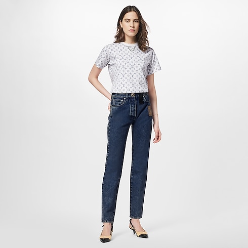 LV Escale Printed T-Shirt in Women's Ready-to-Wear Tops collections by Louis Vuitton (Product zoom)