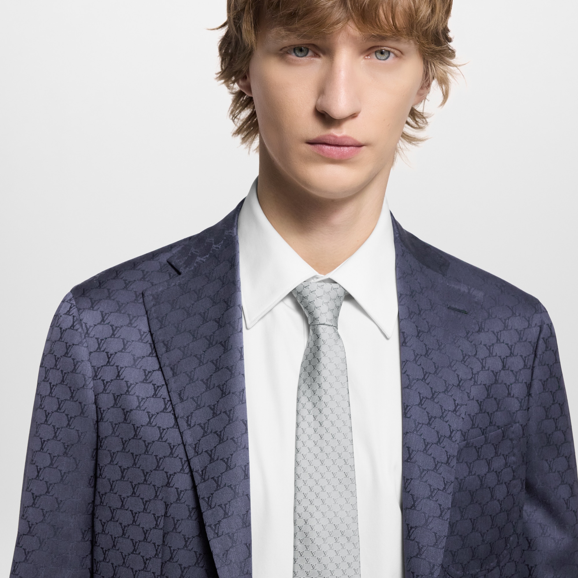 LV Fishnet Tie . in Men