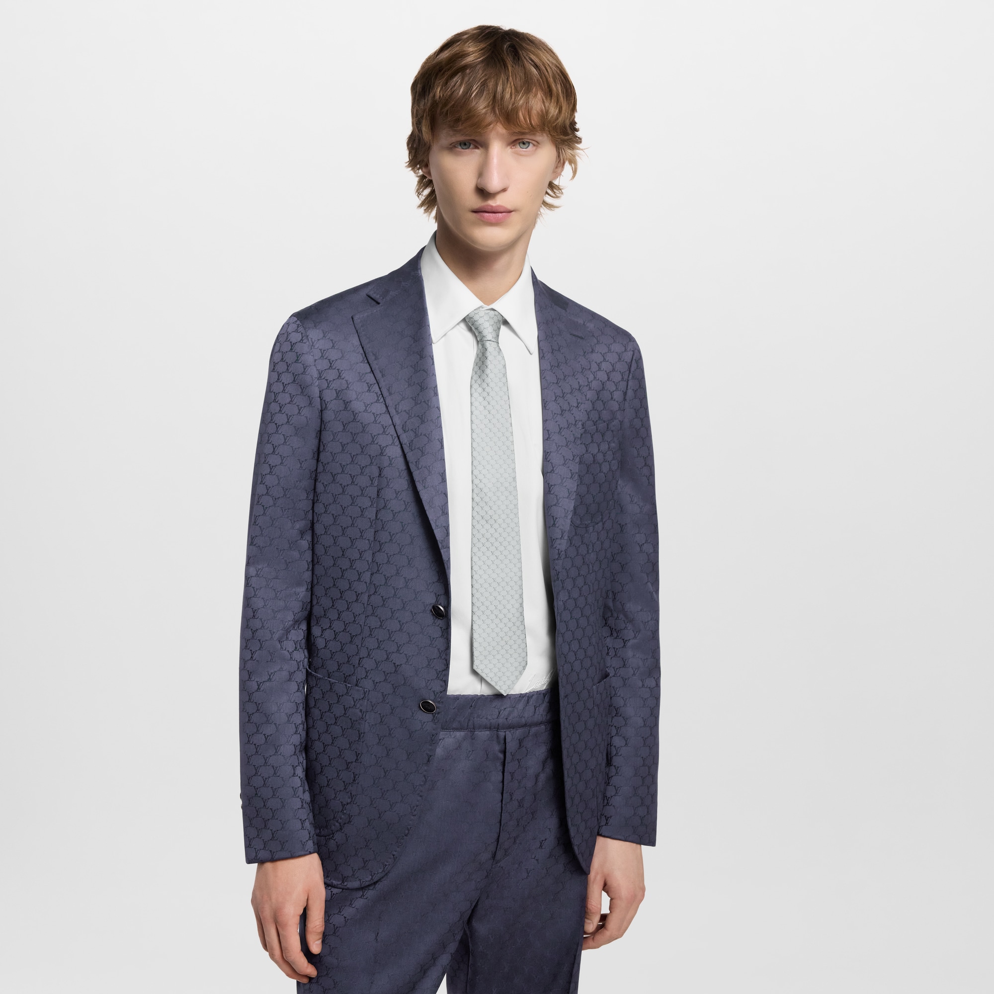 LV Fishnet Tie . in Men