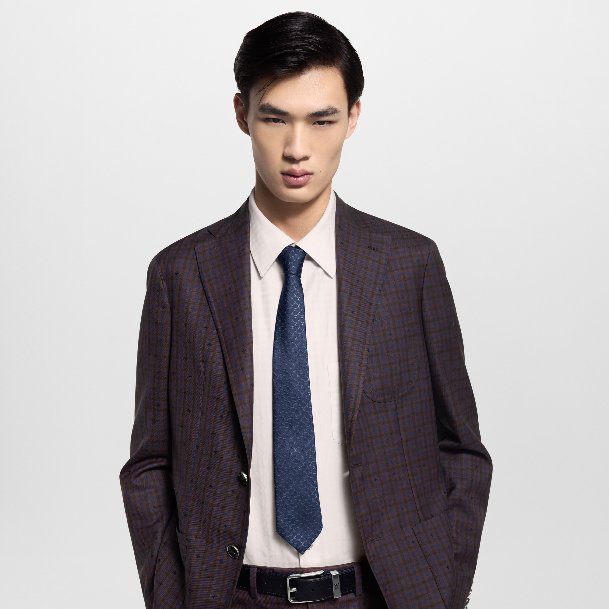 LV Fishnet Tie . in Men
