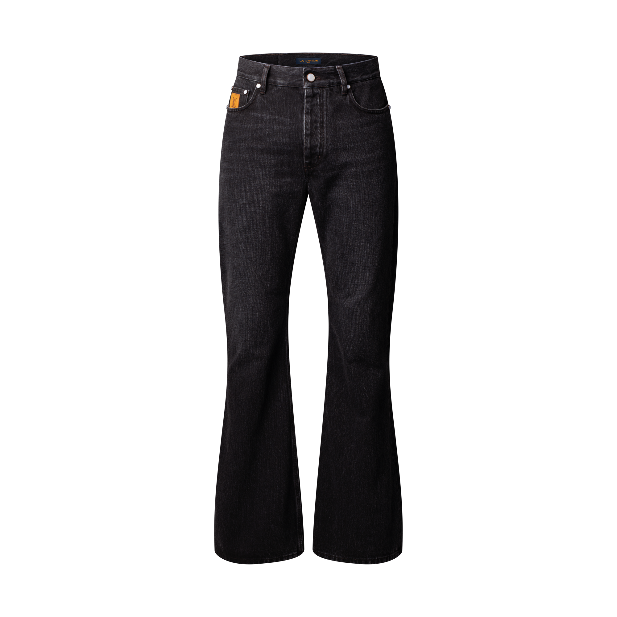 LV Flared Denim Pants  in Men