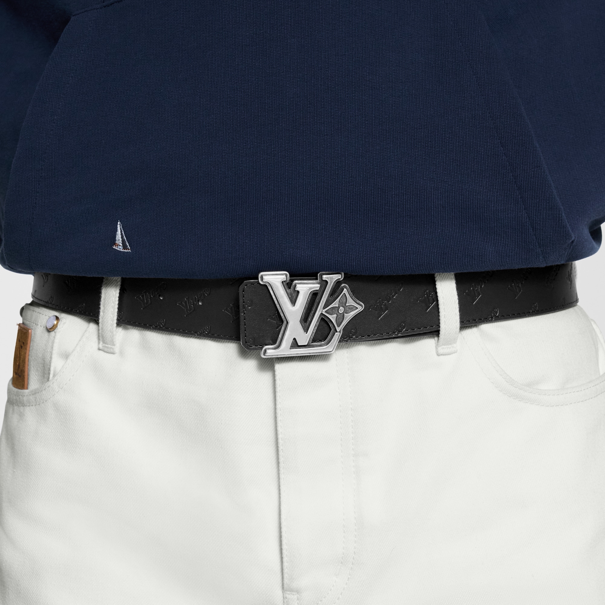 LV Flower 40mm Reversible Belt  in Men