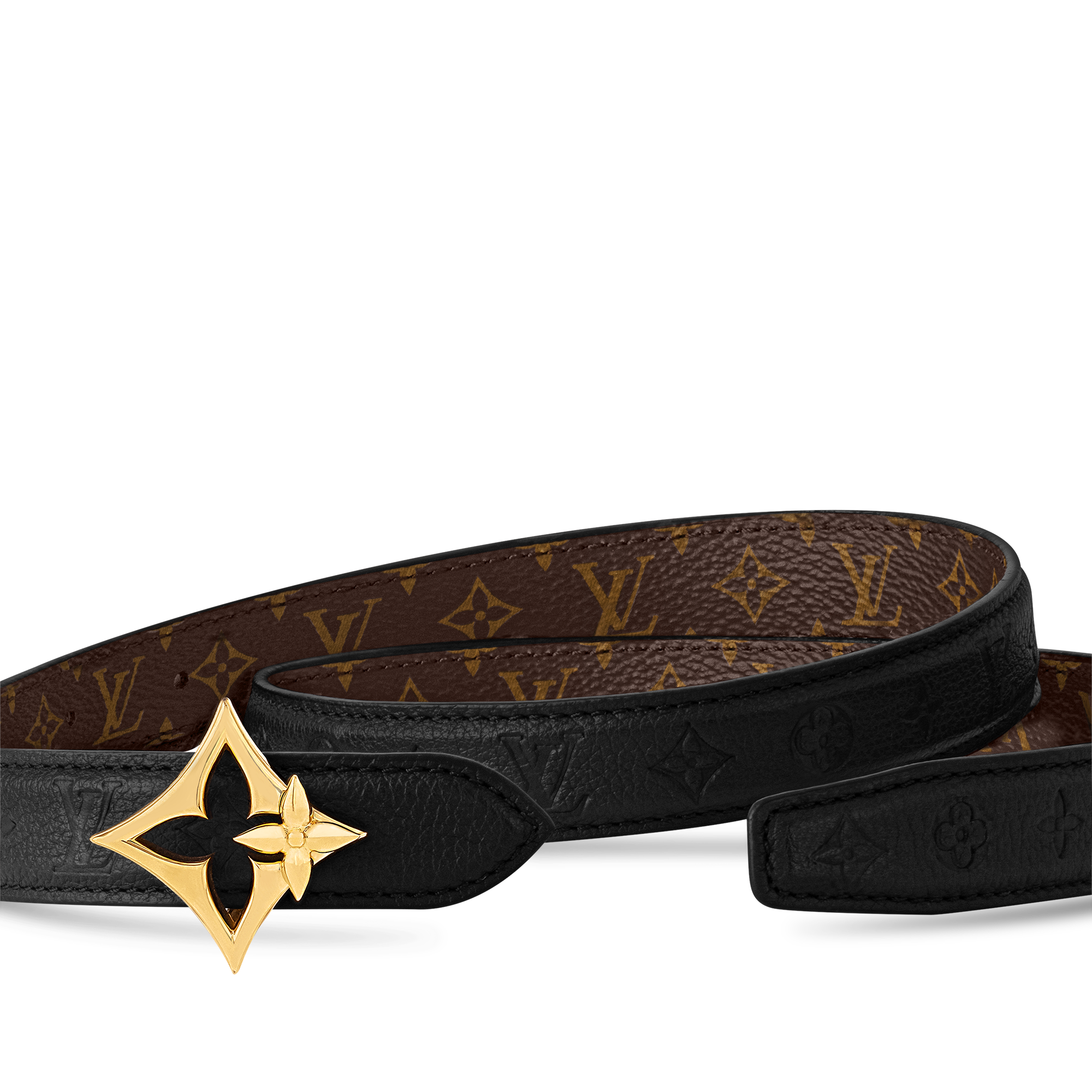 LV Flowergram 20mm Reversible Belt  in Women