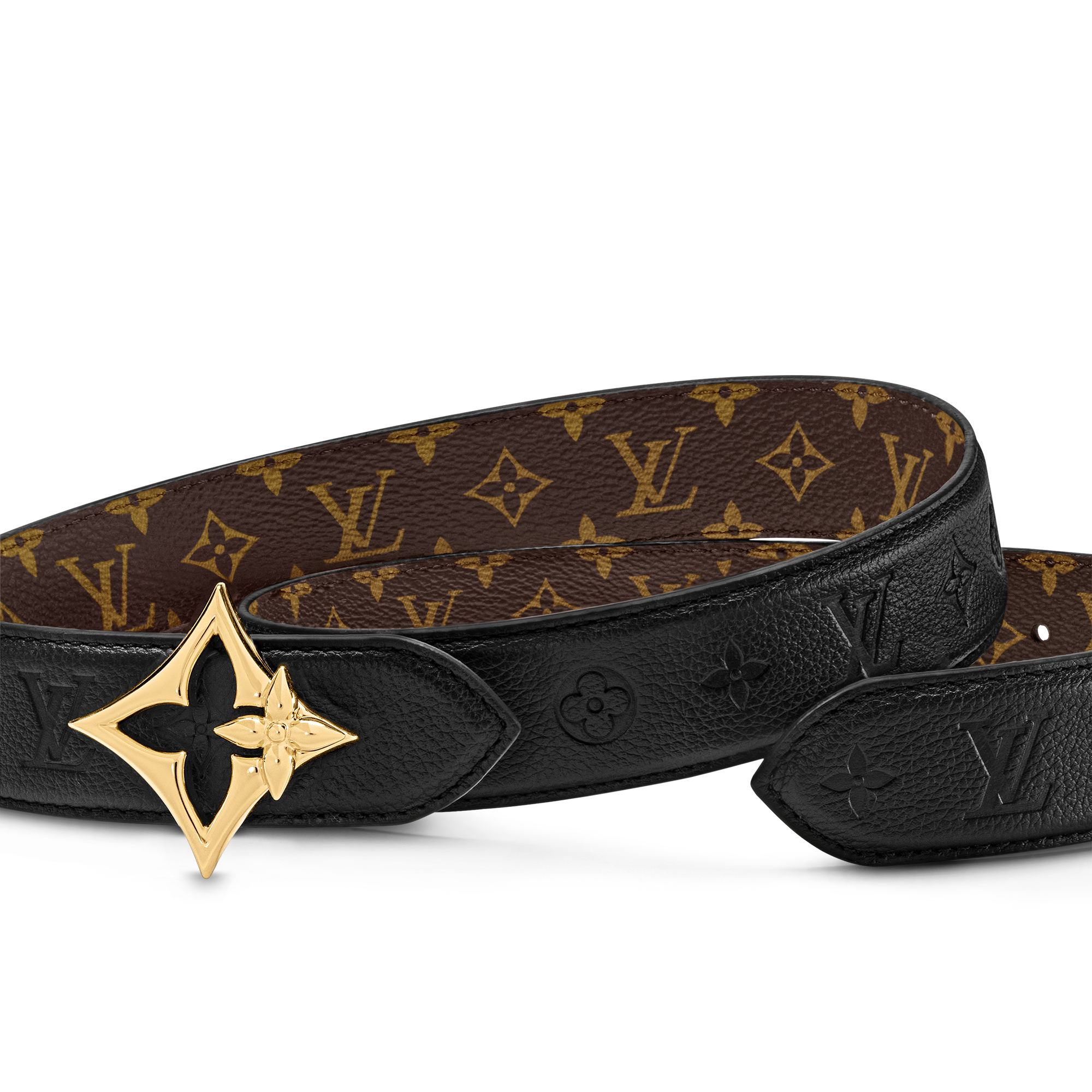 LV Flowergram 30mm Reversible Belt Monogram in Women
