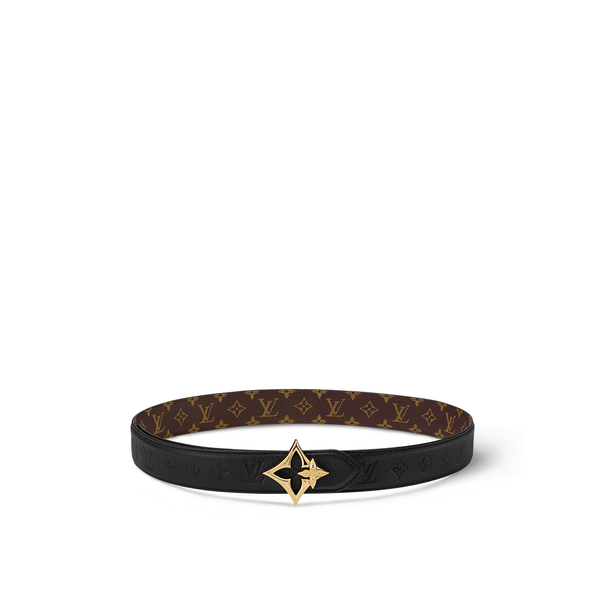 LV Flowergram 30mm Reversible Belt Monogram in Women