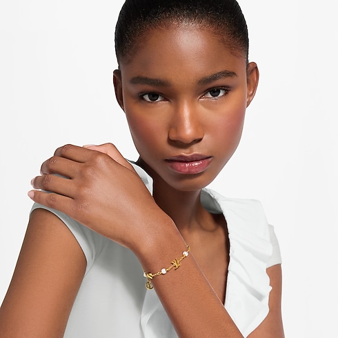 LV Heart Bracelet worn view