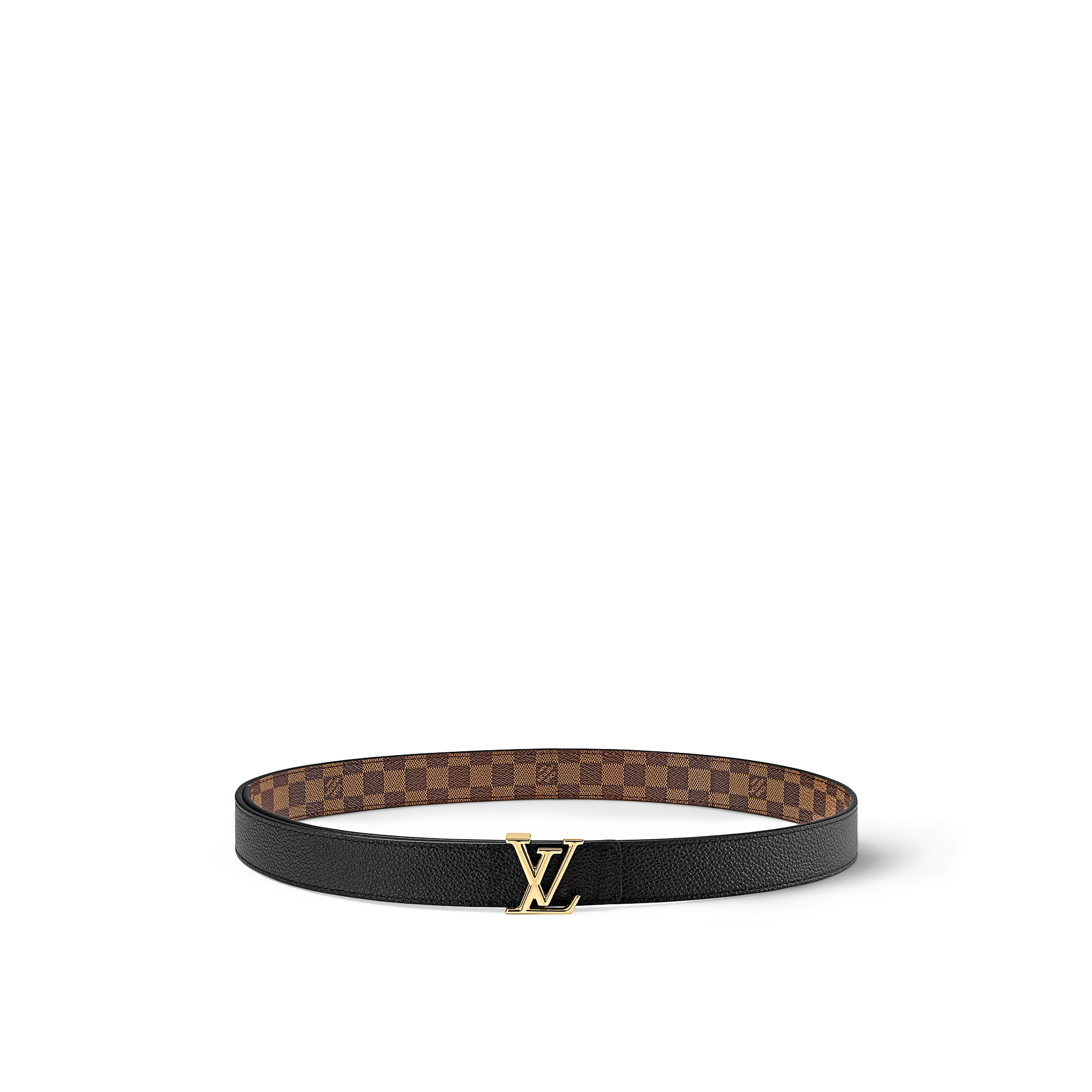 LV Iconic 25 mm Reversible Belt Damier Ebene in Women