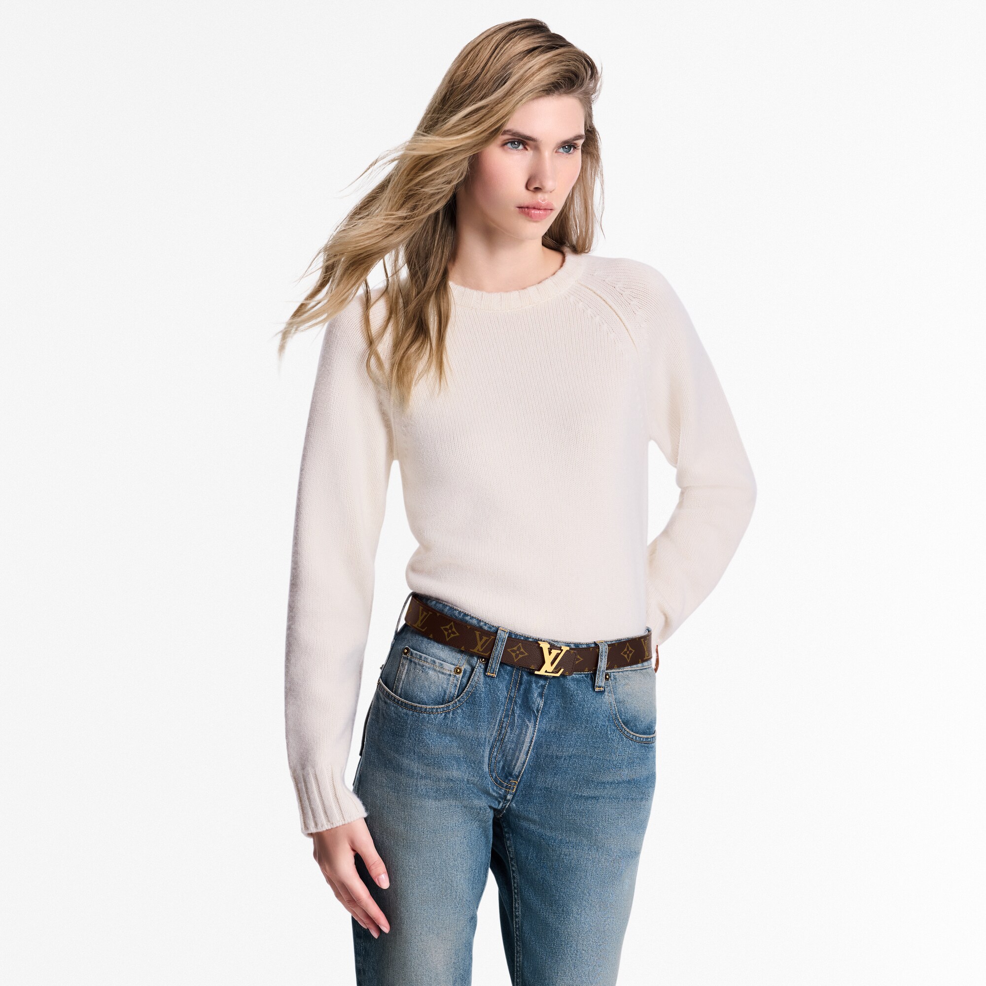 LV Initiales 30mm Reversible Belt Monogram in Women