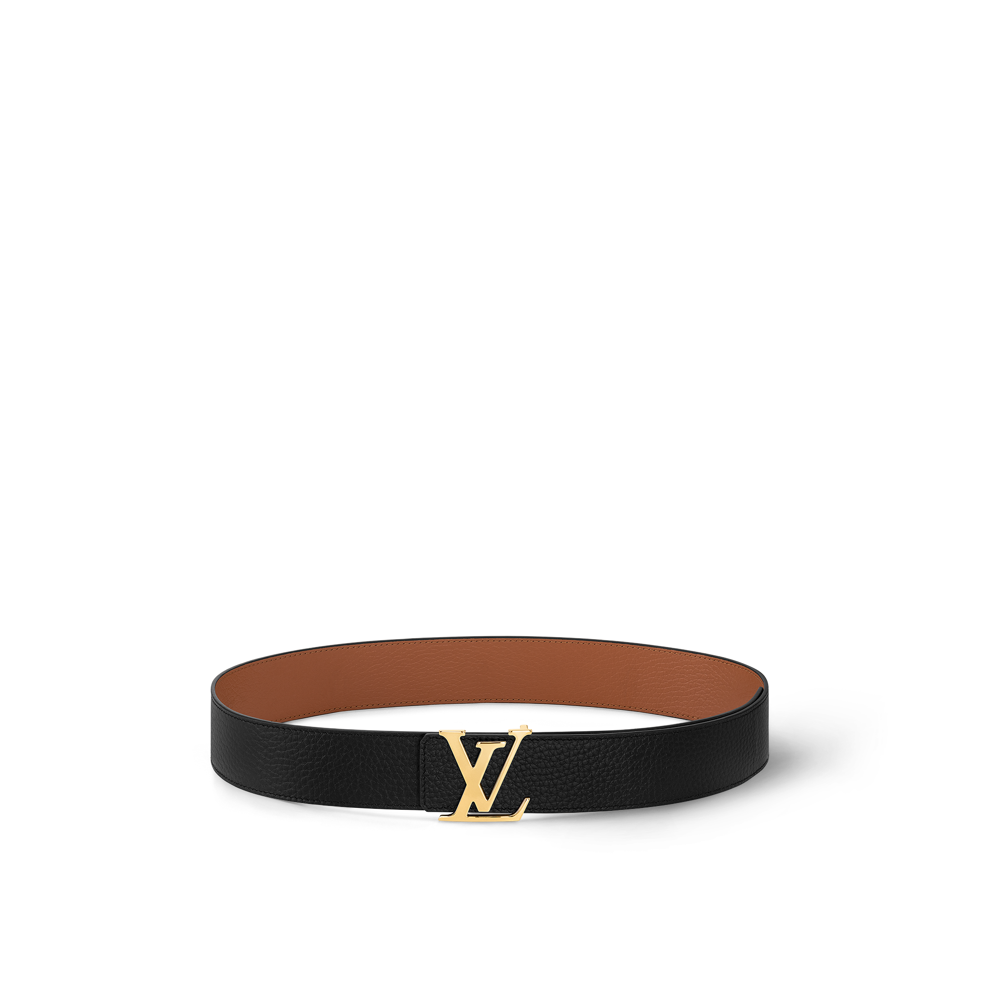LV Initiales 40mm Reversible Taurillon in Men